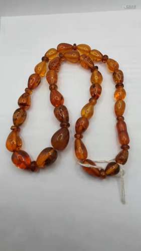 NATURAL BUTTERSCOTCH AMBER NECKLACE