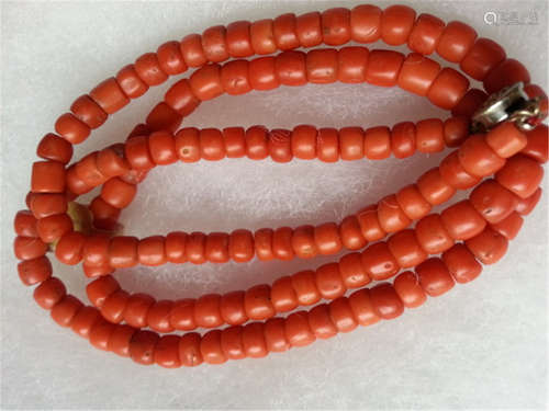 Coral  Necklace.