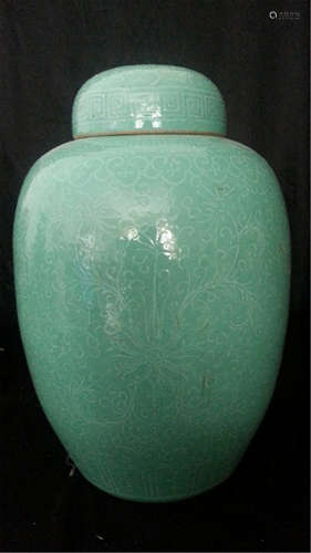 Late 18th Century Chinese Export Rose Medallion VASE JAR kin...