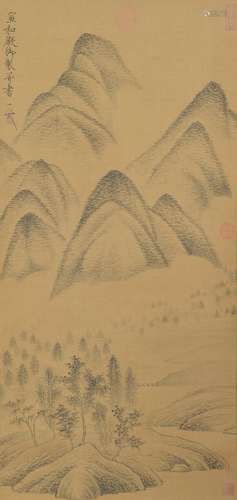 Landscape Scenery Painting, Emperor Huizong of Song