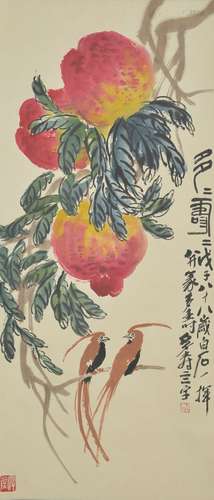 Longevity Peach, Qi Baishi