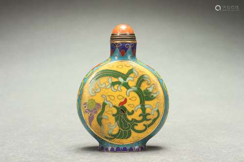 Cloisonne Snuff Bottle