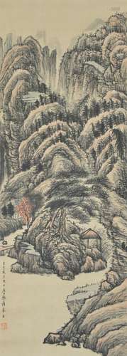 Landscape, Zhang Daqian