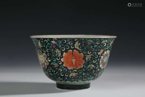 A Chinese porcelain cup