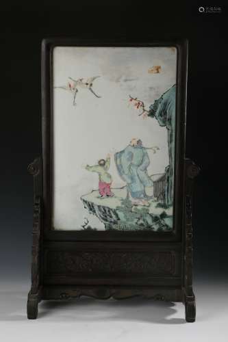 A Chinese Porcelain Print