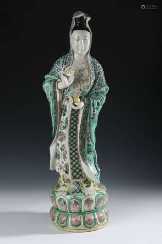 A Chinese Porcelain Figure