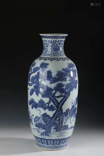 A Chinese porcelain vase