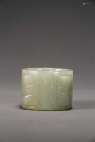 A Chinese jade pendant high ancient jade