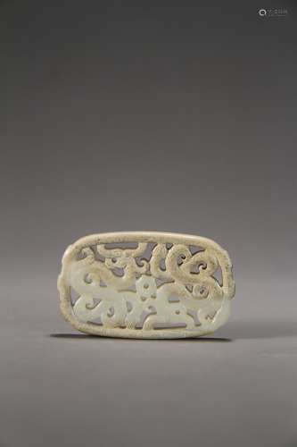 A Chinese jade pendant high ancient jade