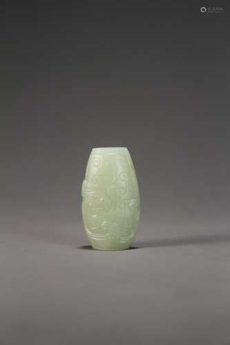 A Chinese jade pendant high ancient jade