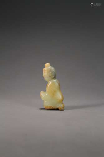 A Chinese jade pendant high ancient jade