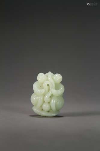 A Chinese jade pendant high ancient jade