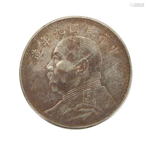 1919 YEAR CHINA COINS,YUAN SHIKAI ONE DOLLAR