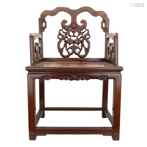 CHINESE ROSEWOOD CHAIR