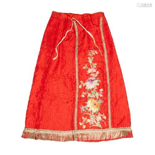 CHINESE EMBROIDERY SKIRT