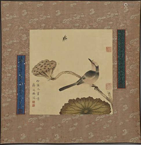 JIANG TINGXI, Chinese Flower and Bird Painting on Paper