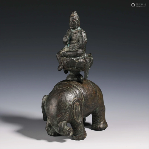 China Ming Dynasty bronze statue