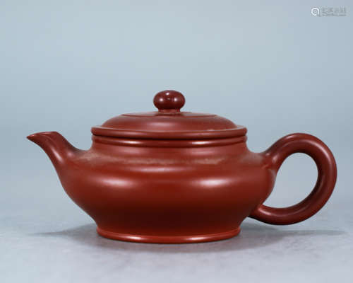 Zisha Tea Pot, Zhou Guizhen Mark