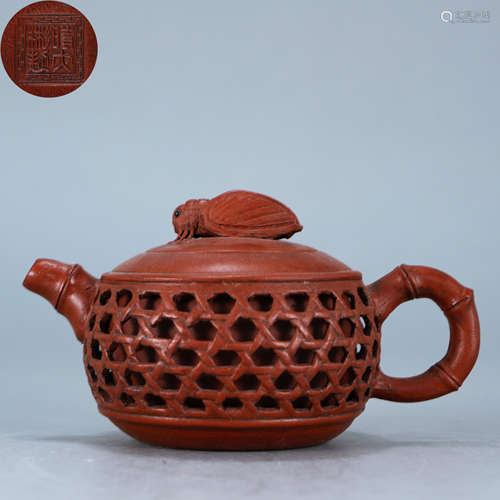 Zisha Tea Pot, Shi Dabin Mark