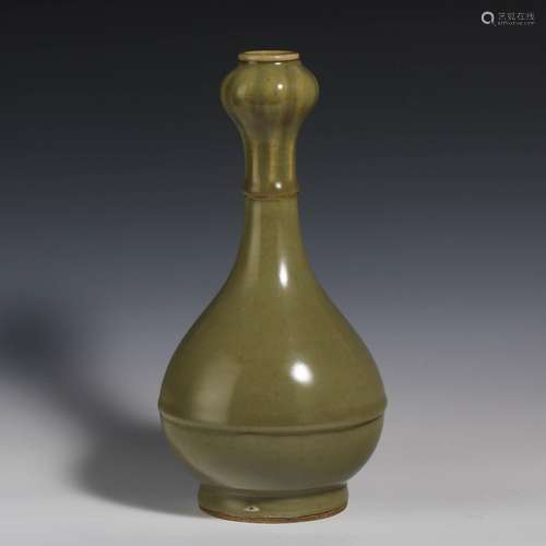 China Qing Dynasty Tea powder color ornamental bottle