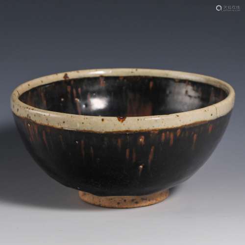 China Song Dynasty Jizhou kiln bowl
