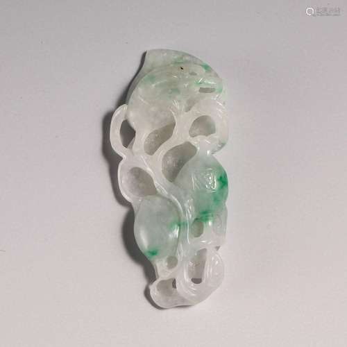 China Qing Dynasty Emerald pendant