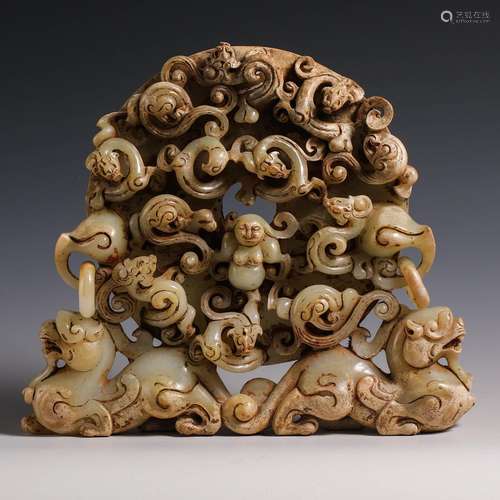 China Han Dynasty Jade Carving