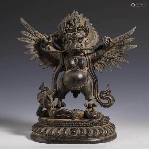 China Ming Dynasty bronze statue