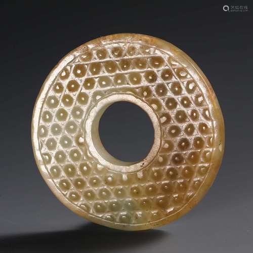 China Han Dynasty Jade Bi