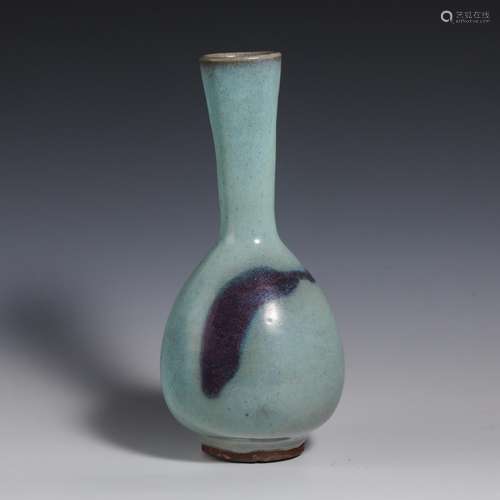 China Song Dynasty Jun kiln ornamental bottle