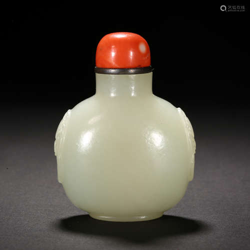 Qing Dynasty of China, Jade Snuff Bottle