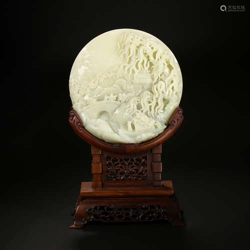 Qing Dynasty of China, Jade Screen