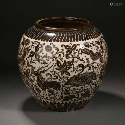 Song Dynasty of China, Tea-Dust Glaze Ding Kiln