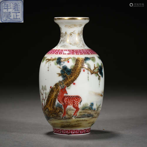 Qing Dynasty of China,Multicolored Bottle