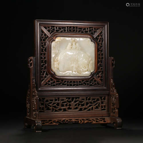 Qing Dynasty of China, Jade Screen