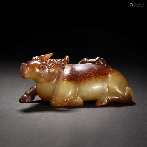 Han Dynasty of China,Jade Cow Ornament