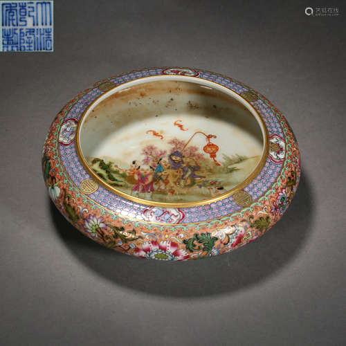 Qing Dynasty of China,Multicolored Washing