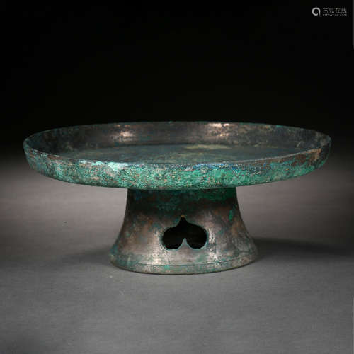 Song Dynasty of China, Bronze Intaglio Tray