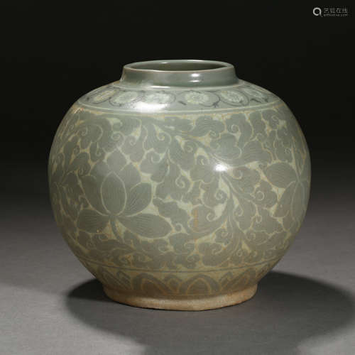 Song Dynasty of China, Goryeo Porcelain Flower Jar