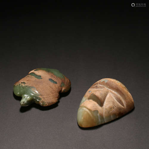 Ancient China, Jade Face, Jade Turtle