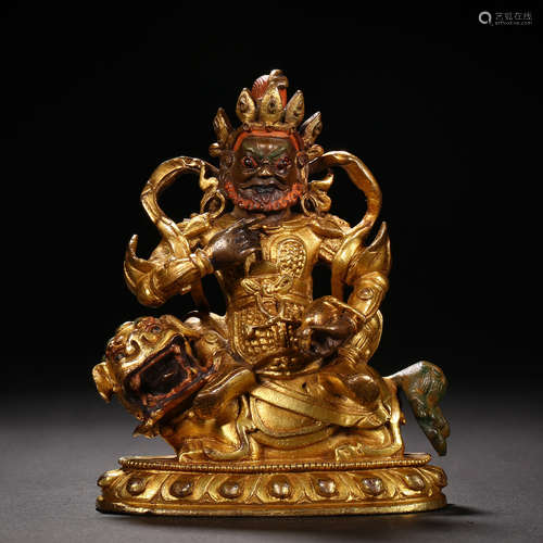 Qing Dynasty of China,Bronze Gilt Buddha Statue