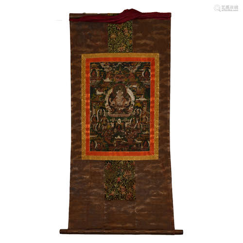 Qing Dynasty of China,Thangka