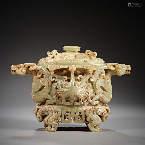 Han Dynasty of China, Hetian Jade Jar