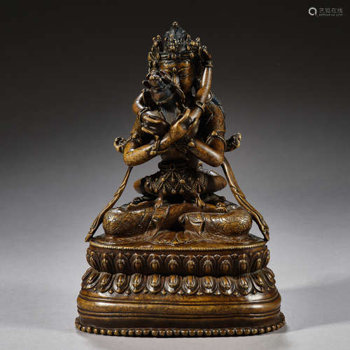 Ming Dynasty of China,Copper Buddha Statue