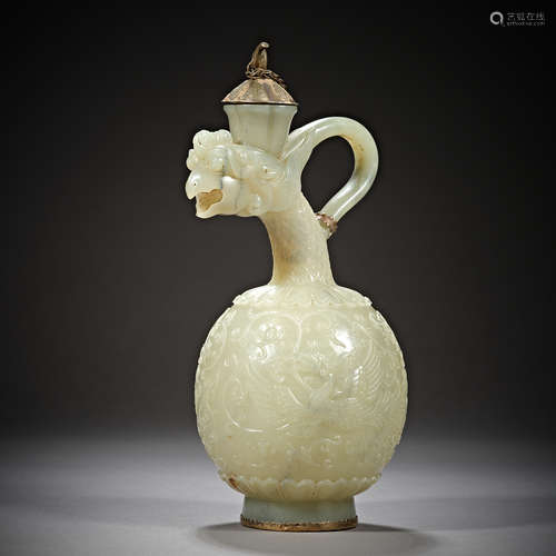 Liao Dynasty of China,Hetian Jade Pot