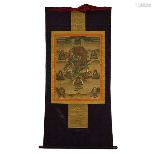 Qing Dynasty of China,Thangka