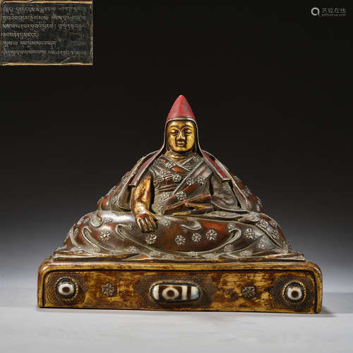 Qing Dynasty of China,Bronze Gilt Buddha Statue