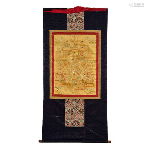 Qing Dynasty of China,Thangka