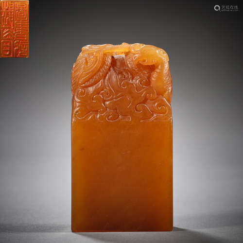 Qing Dynasty of China,Field-Yellow Stone Seal