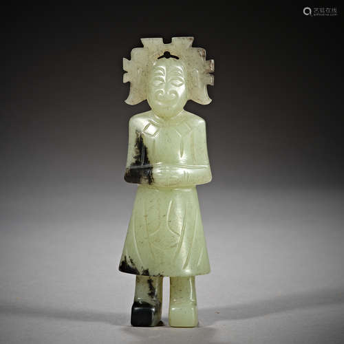 Shang Dynasty of China,Hetian Jade Man